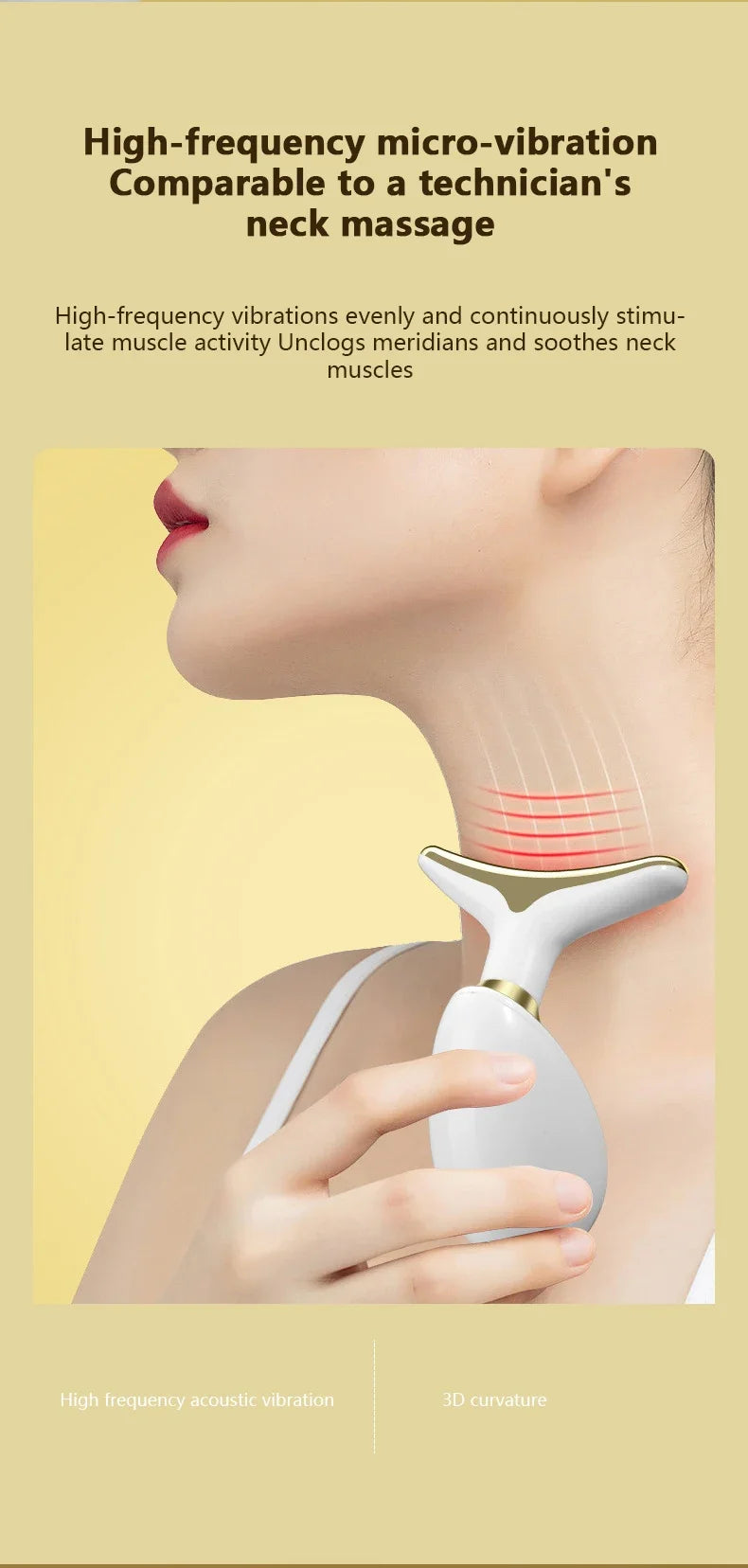 Face Firming Massager: Short Eye Catching Multi-Functional Beauty Device for Facial Skin Tightening and Toning